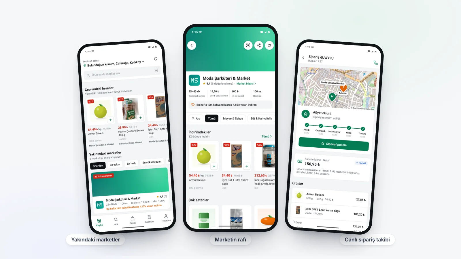 Ertansoft’un geliştirdiği TİCİ Market mobil uygulaması